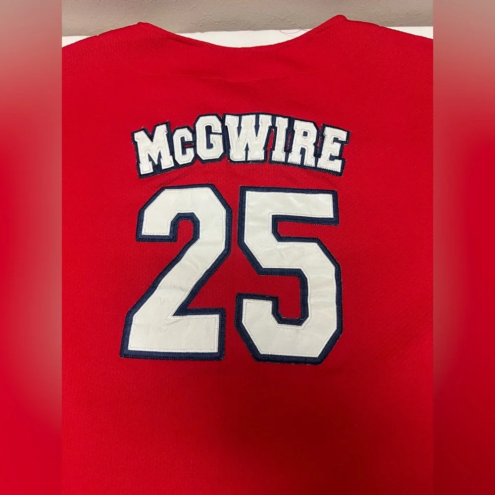 Vintage St. Louis Baseball Jersey - McGwire #25. Excellent condition. Size L - Picture 5 of 5